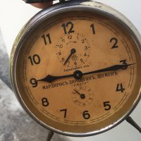 стар часовник - будилник "JUNGHANS" - рядък и интересен, снимка 5 - Антикварни и старинни предмети - 37633959