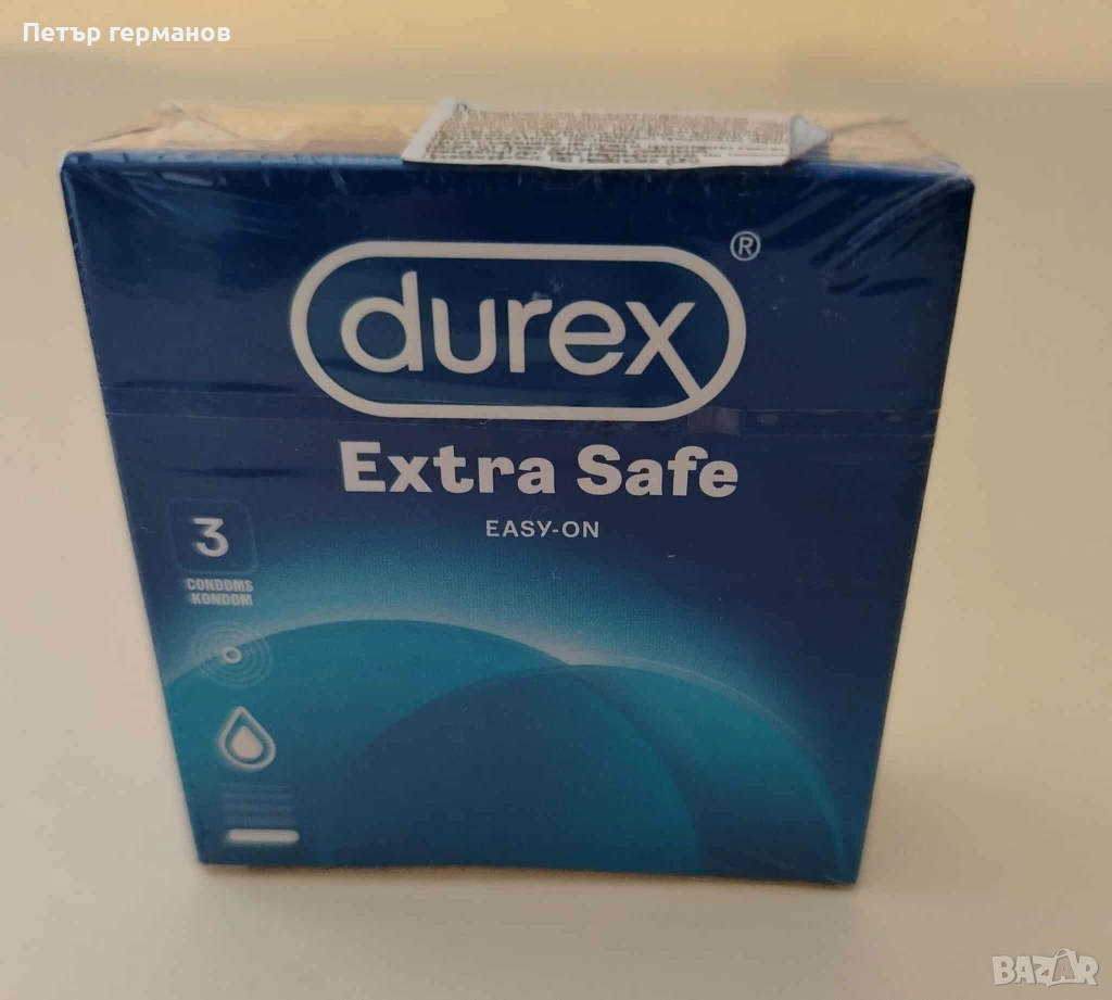 DUREX-Презервативи Extra Safe, 3 бр., снимка 1