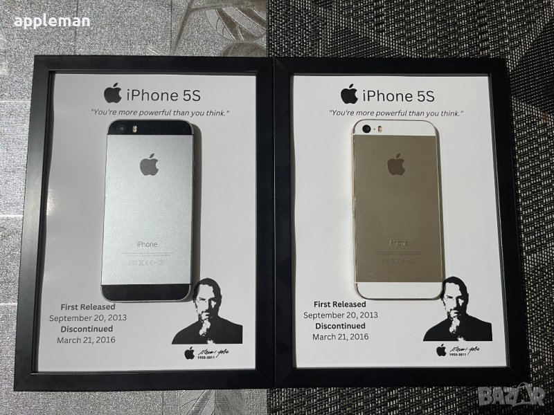 Айфон Apple iPhone 3 3gs 4 4s 5 5s 6 6s 7 8 в картина за фенове и подарък, снимка 1