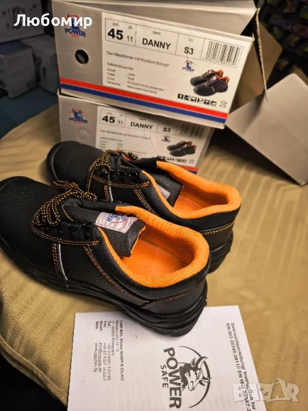 Средно високи работни ботуши Power Safe Danny (45, S3)

, снимка 1