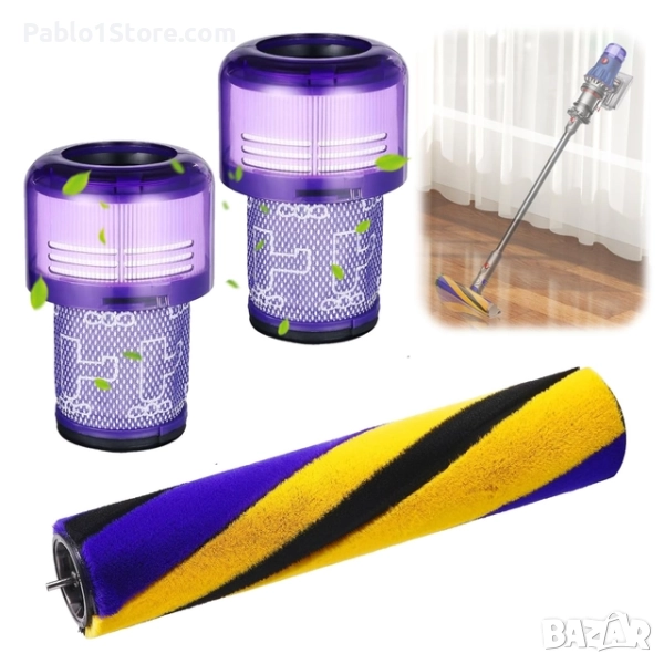 Филтър V12 за Dyson, Резервна четка за прахосмукачка Dyson V12 Detect Slim Series, Аксесоари за прах, снимка 1