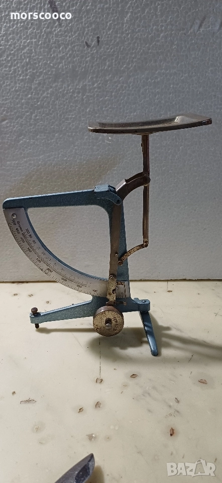 Стара немска пощенска везна -,,Hema"- 500гр. , снимка 1