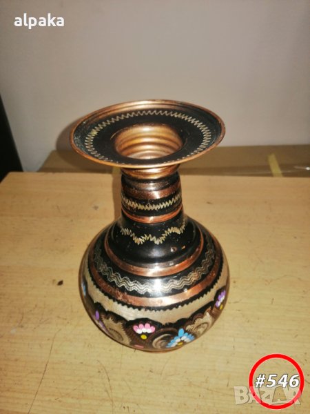 Продавам красива медна ваза,#546, снимка 1