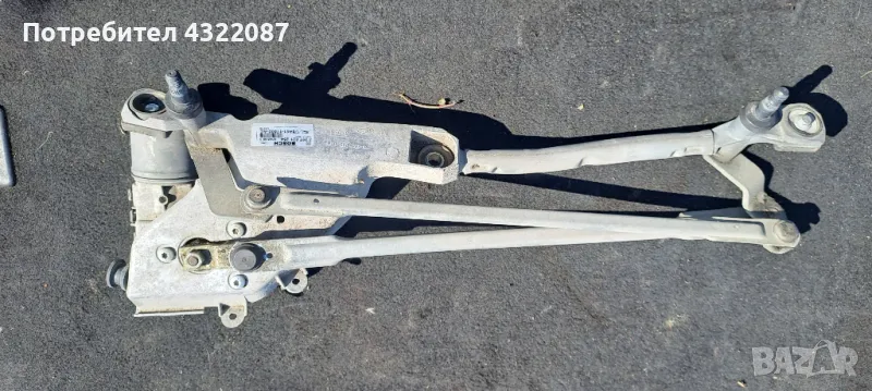 Механизъм с моторче чистачки  FORD FIESTA Форд Фиеста 1.2 60 к.с 2009-2013Г, снимка 1