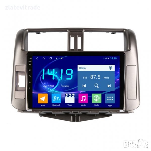 Toyota Land Cruiser, Prado, J150 2010-2013 - 9'' Андроид Навигация, 9195, снимка 1