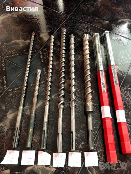 Бургии,шила,секачи,боркорони и др консумативи за Канго,Хилти,Бош,Макита СДС Макс и Плюс , снимка 1