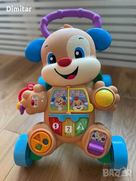 Детска проходилка Fisher Price Laugh & Learn - Кученце, снимка 1