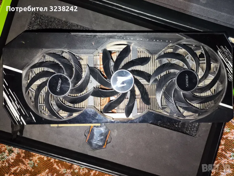  3090 GeForce RTX 24GB AORUS MASTER, снимка 1