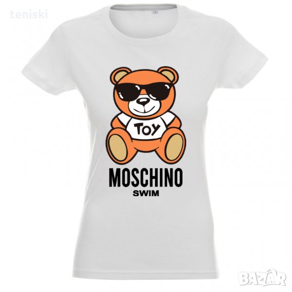  Тениска Moschino Bear принт Нови модели и цветове, снимка 1