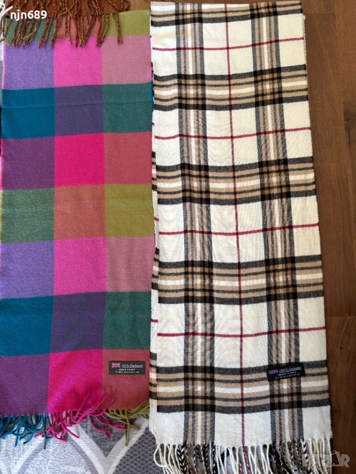 Шотландски 100% кашмир, снимка 1