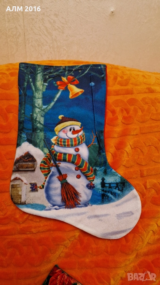 Коледно чорапче, снимка 1