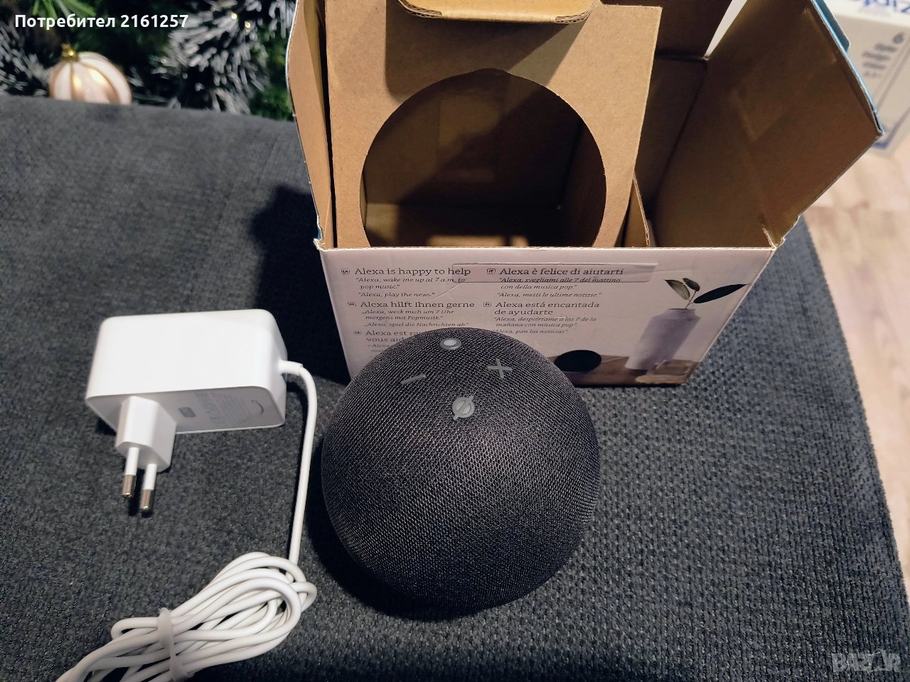 Alexa echo dot 5 nova , снимка 1