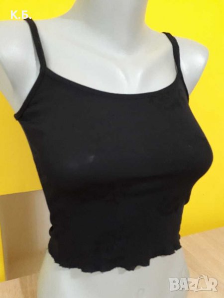 Еластичен кроп топ р-р XS/S, снимка 1