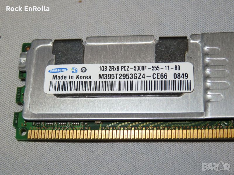 SAMSUNG DDR2 2Rx8-PC2-5300F-555-11-B0 сървърна рам памет, снимка 1