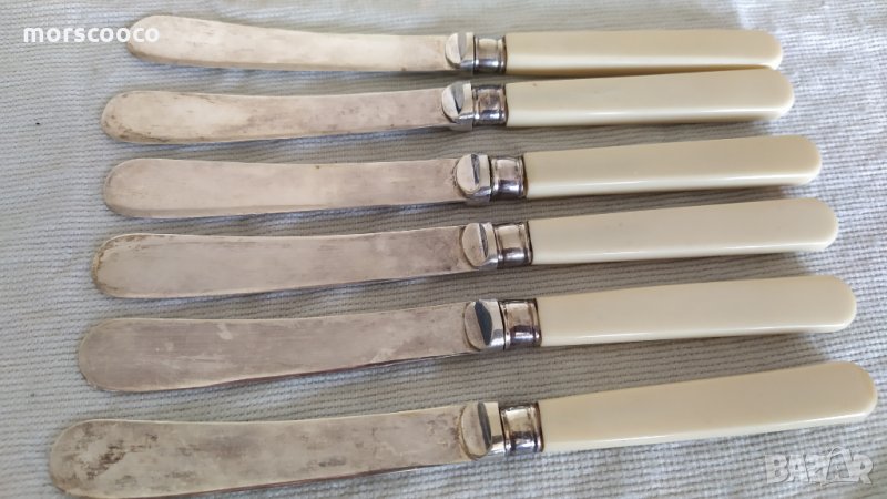 Старинни английски прибори за хранене -,,E.P.N.S.", снимка 1