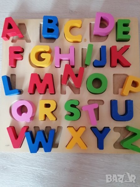 Дървена азбука , снимка 1