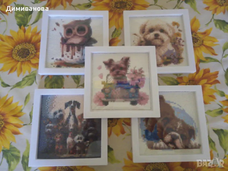 Готов диамантен Гоблен в рамка, снимка 1