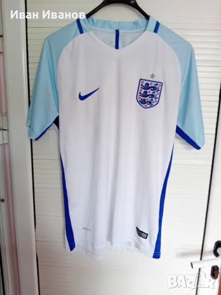 Оригинална фланелка на Англия - 2016г., снимка 1