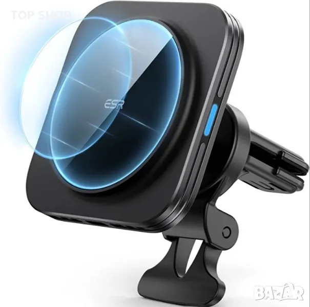 ESR безжично магнитно зарядно за кола, снимка 1