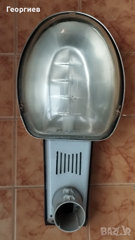 Улична лампа,Железария.Стар тръбен ключ от Соца.Ножовка.В иК части., снимка 1