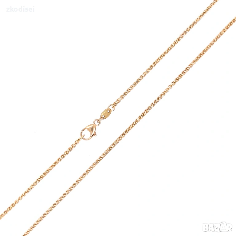 Златен синджир 4,38гр. 50,0см. 14кр. проба:585 модел:36395-1, снимка 1