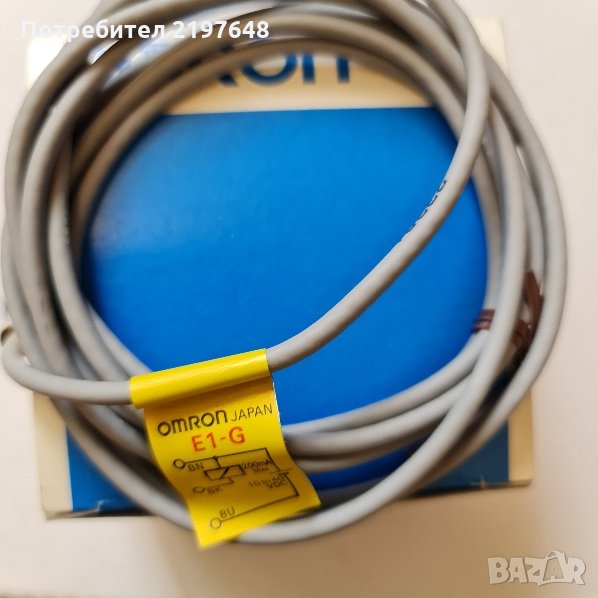 Индуктивен датчик OMRON М8, НO, n-p-n, снимка 1