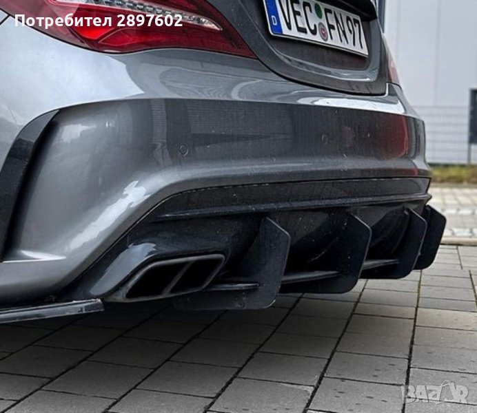 Дифузьор за Mercedes-Benz CLA 45 AMG C117 W117 , снимка 1