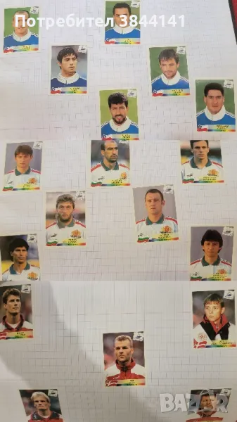 Стикери Ферари и футболисти 1997-1998г., снимка 1