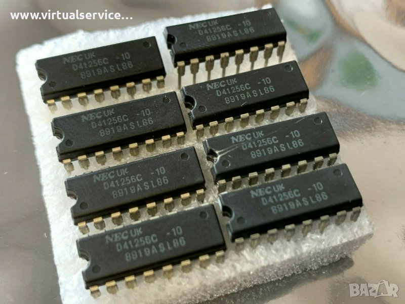 Чипове  RAM памет за Правец82 и Правец16 - 41256, 4464, 44256 (отстъпки), снимка 1