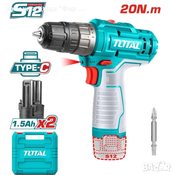 Винтоверт Total 12V, снимка 1