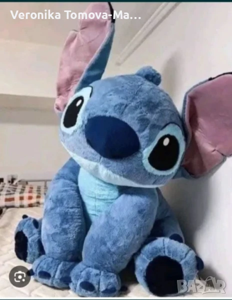 Стич плюшена играчка 100см 120см 140см , снимка 1