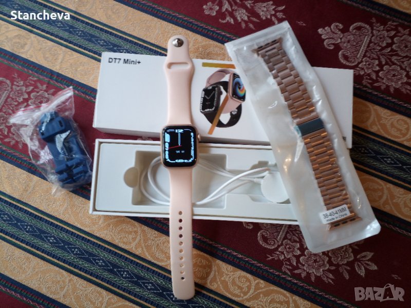 ПРОМОЦИЯ!!! Смарт часовник DT 7 mini+ /XIAOMI smart band 5 & 7/, снимка 1