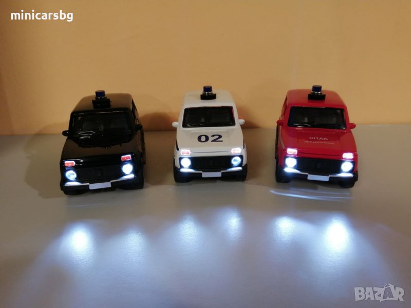 Много метални руски колички, снимка 1