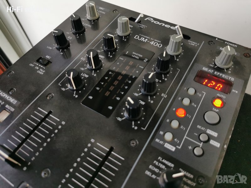 2-канален професионален пулт мишпулт миксер PIONEER  DJM-400, снимка 1