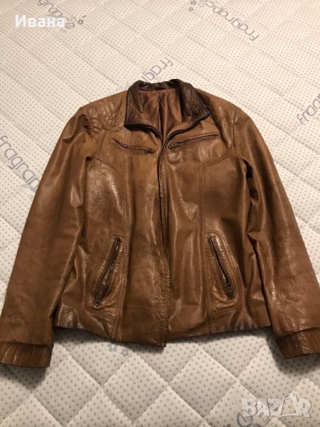 Мъжко кожено яке, снимка 1