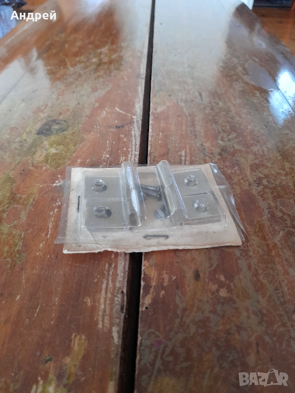 Стари комплект държатели за огледала, снимка 1