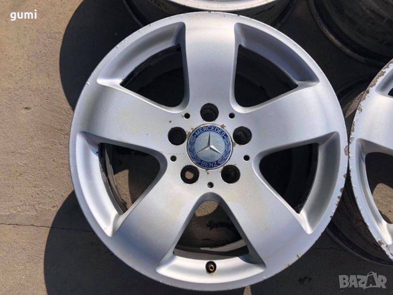 4бр 16ски джанти за MERCEDES  5x112mm, снимка 1