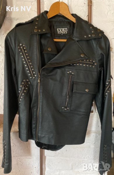 Дамско яке естествена кожа, снимка 1