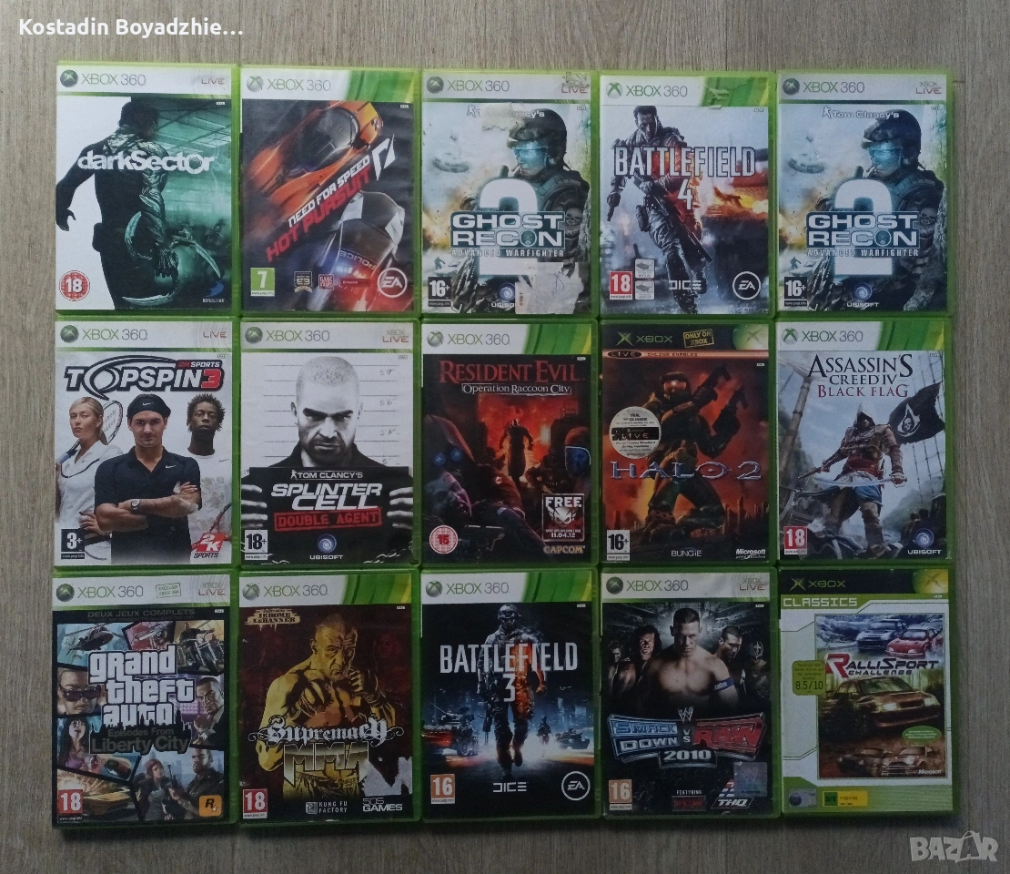 XBOX-XBOX 360 игри, снимка 1