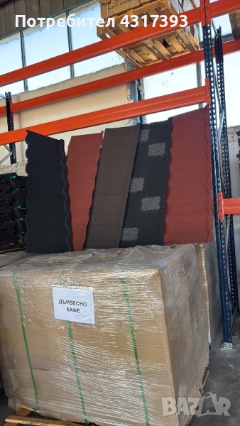 Метални керемиди с каменна посипка , снимка 1