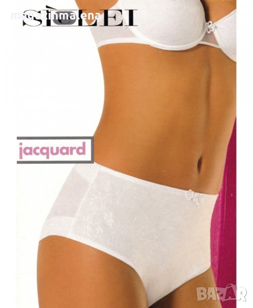 SIeLEI S,M телесни,бели стягащи бикини с нормална талия СИеЛЕЙ италианска коригираща бикина, снимка 1