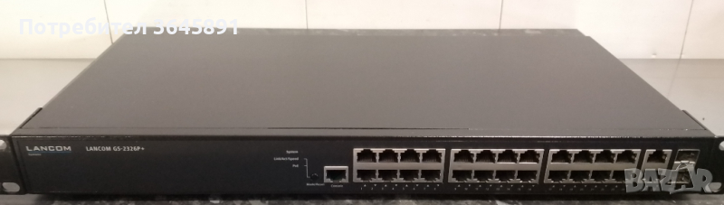 Суич управляем LANCOM GS-2326P+ 24 x 10/100/1000 (PoE+) switch, снимка 1