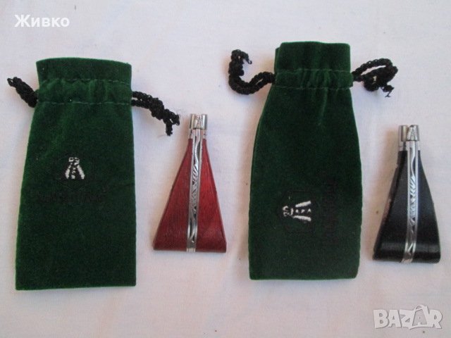 LAGUIOLE L'ECLAIR 440 френски нови сгъваеми ножчета с триъгълна форма в оригинални калъфчета., снимка 1