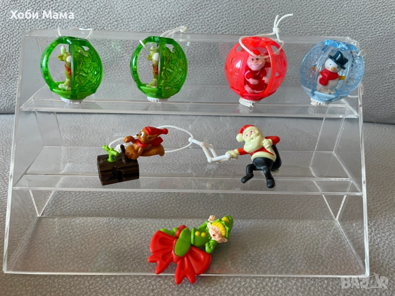 Kinder Surprise Коледни играчки от шоколадови яйца, различни серии, снимка 1