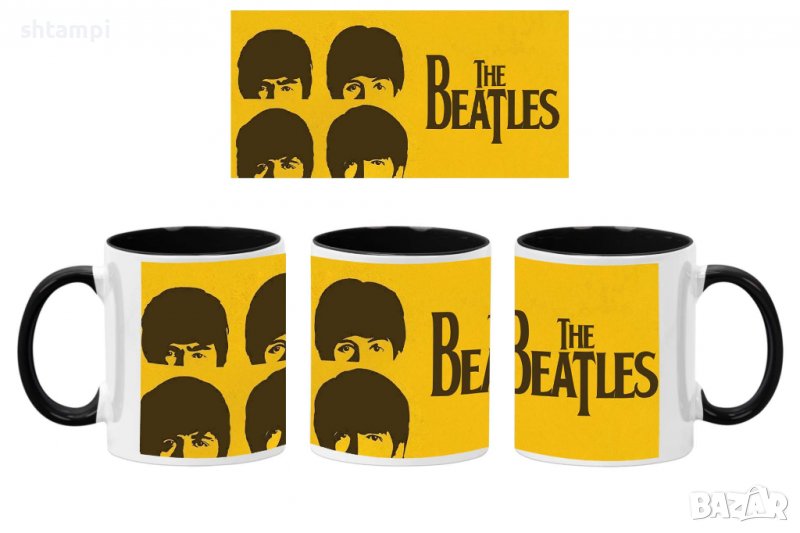 Чаша Beatles 04,Керамична Чаша, Кафе Чай, Игра,Изненада,Подарък,Повод,Празник,Рожден Ден, снимка 1