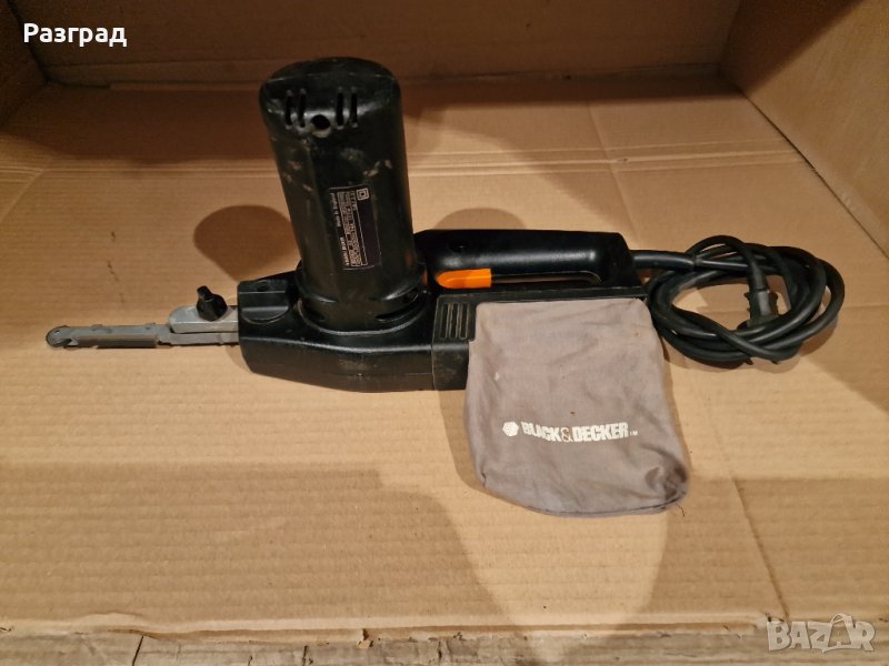 Black Decker bd292e electronic Английски Оригинален Мини Лентов Шлайф/Ел.Пила-300, снимка 1