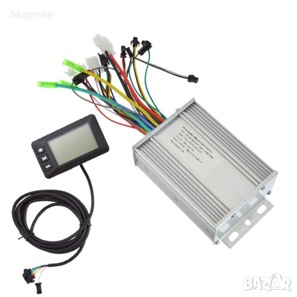 Контролер 36V/48V 500W + палец за газ с дисплей TF-100, снимка 1