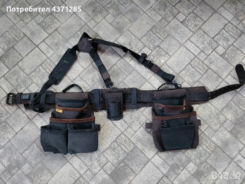 DeWalt DWST50113-1 Pro кожен колан за инструменти, снимка 1