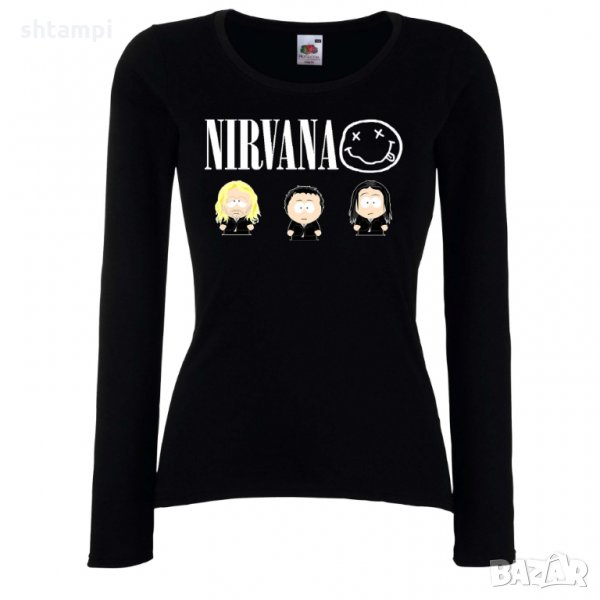 Дамска тениска Nirvana 2, снимка 1