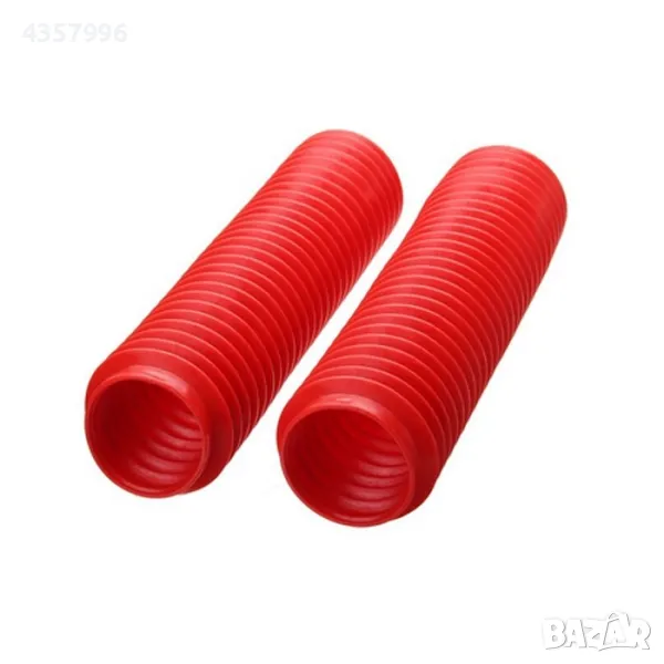 Прахоуловител за мотоциклет 2544, Червен, Син и черен, 2бр в к-т, снимка 1